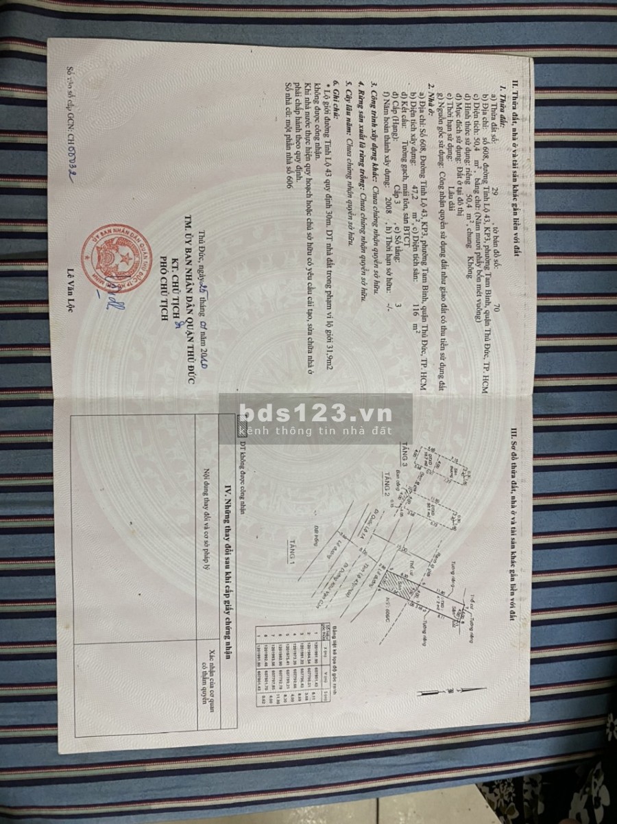 Bán nhà mt 608 Tô Ngọc Vân, Thủ Đức, giá bán 10 tỷ, làm việc chính chủ, dt 80m2, sổ sẵn