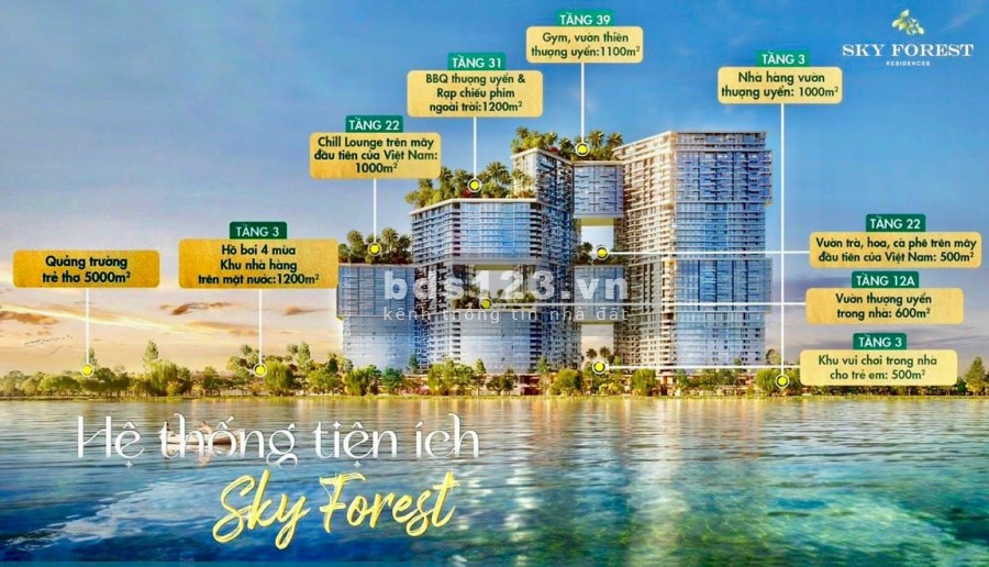 Độc quyền căn 2 pn view đẹp nhất dự án Sky Forest Ecopark cơ hội đầu tư không thể bỏ lỡ