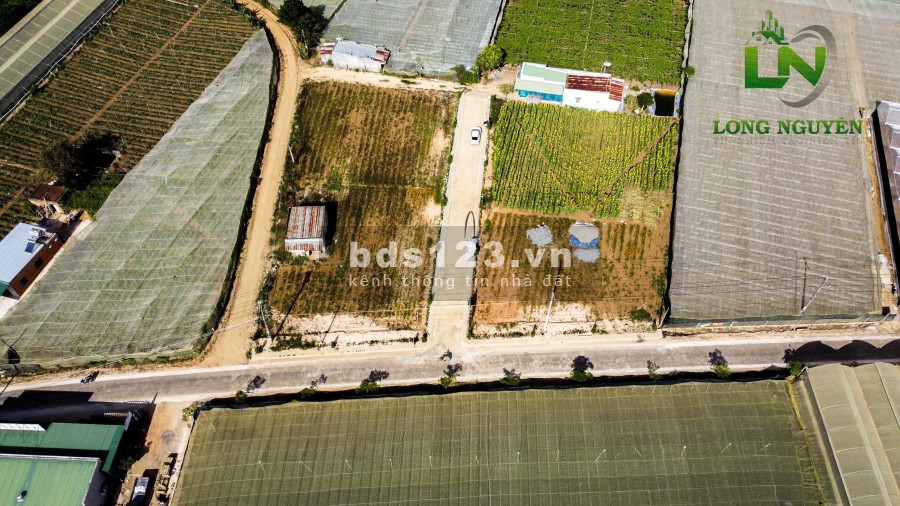 Đất đầu tư 2 mặt tiền đường DH11, Liên xã tại vùng ven Đà Lạt sổ hồng riêng thổ cư 100m2