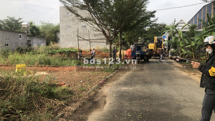 Bán Đất Khu phố 1 Tân định, ngay ngã tư sở sao, dt 100m2(5x20) có video lô đất, giá tốt, sổ hổng