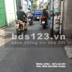 Bán nhà đường xe hơi Lê Trực ngang khủng 5m nở hậu công nhận đủ giá bán 6.4 tỷ
