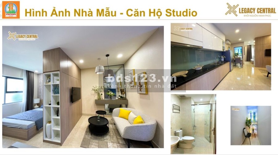 Legacy Central 225triệu 2PN ngay VSIP1, Aeon nội khu có đầy đủ tiện ích, liên hệ 0399823015