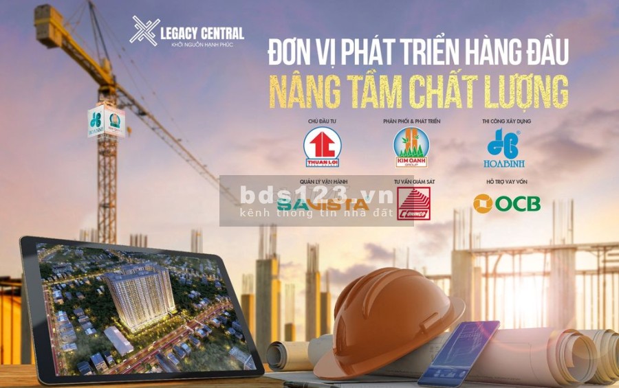 Legacy Central 225triệu 2PN ngay VSIP1, Aeon nội khu có đầy đủ tiện ích, liên hệ 0399823015