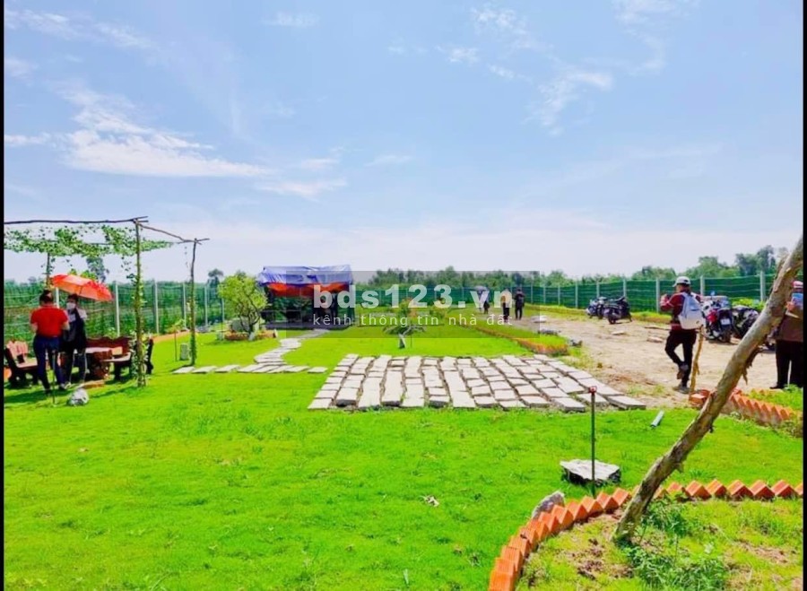 Bán đất nền dự án Củ Chi diện tích: 500m2-1000m2, Đất Vườn sổ hồng riêng, sang tên công chứng ngay.