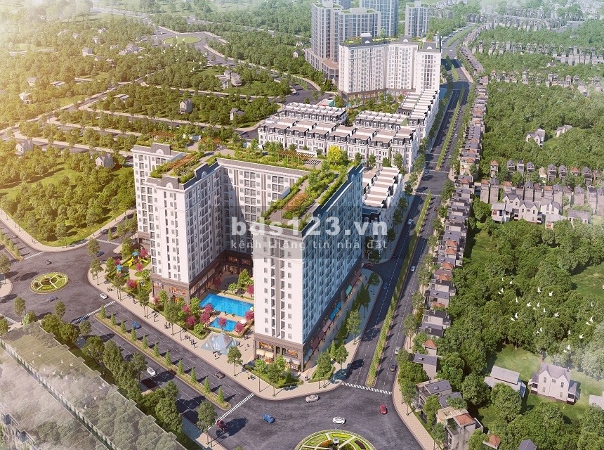 Mở bán đợt 1 shophouse khối đề mặt đường Lê Quang Đạo, giá từ móng độc quyền