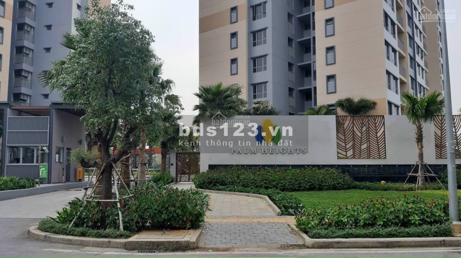 Chính chủ cho thuê căn hộ cao cấp 3 phòng ngủ, chung cư Palm Heights đầy đủ nội thất, giá tốt
