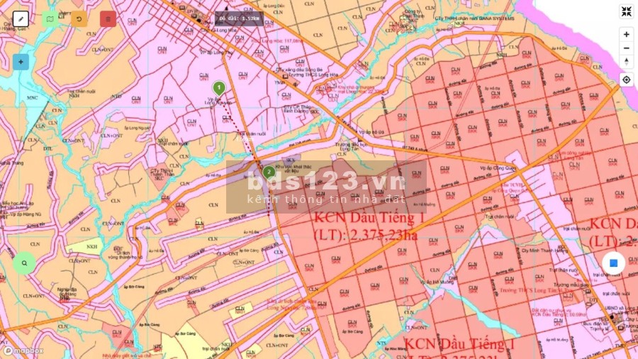Tìm chủ mới cho lô CLN tại xã Long Hoà trên 1000m2 pháp lý đầy đủ, giá tốt, vị trí đắc địa