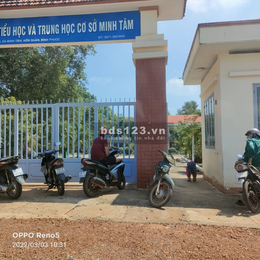 Bán lô đất vị trí đẹp giá đầu tư Xã Minh Tâm Hớn Quản, Bình Phước, lh 0988822150