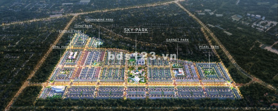 CHỈ CÒN 2 nền 5x20m đường 16m cạnh công viên 3 ha gần sân bay Long Thành, Sổ hồng riêng TT 12 tháng