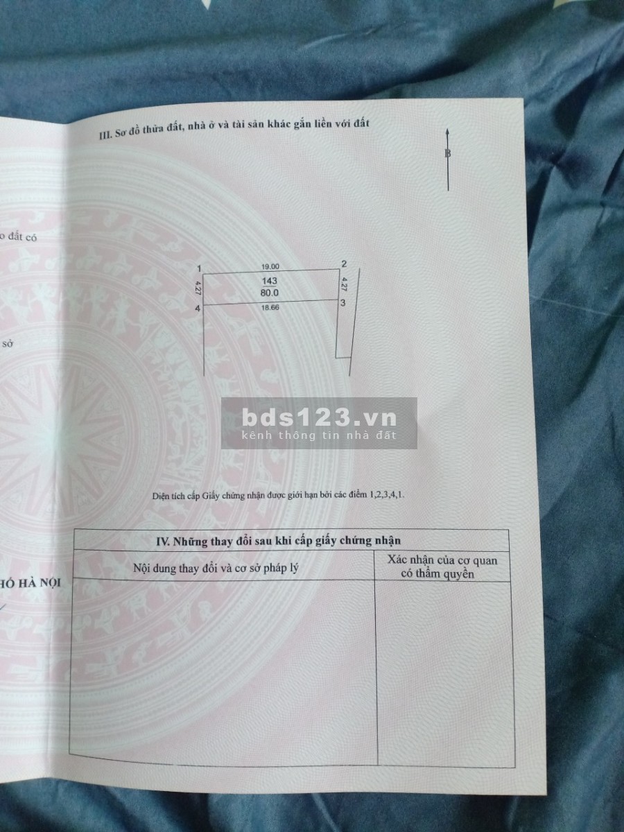 Bán đất thôn Đông Tây xã Vân Nội Đông Anh Hà Nội pháp lý chính chủ, sổ sẵn bàn giao ngay