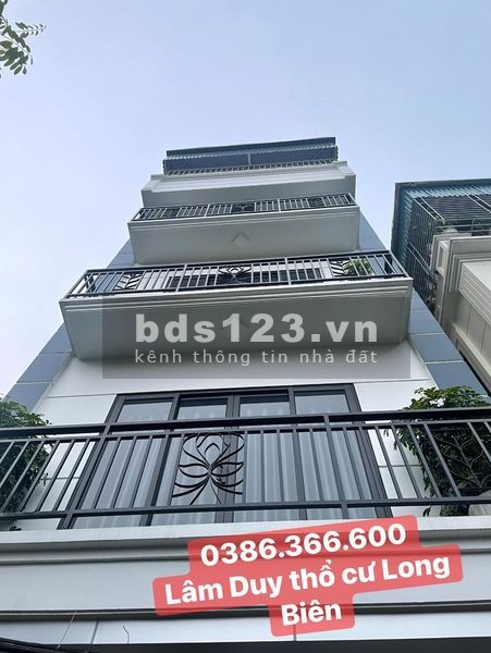 Bán nhà nguyên căn Thạch Bàn, ô tô tránh diện tích 72m2, 5 tầng mt 4.5m, giá bán 7.2 tỷ