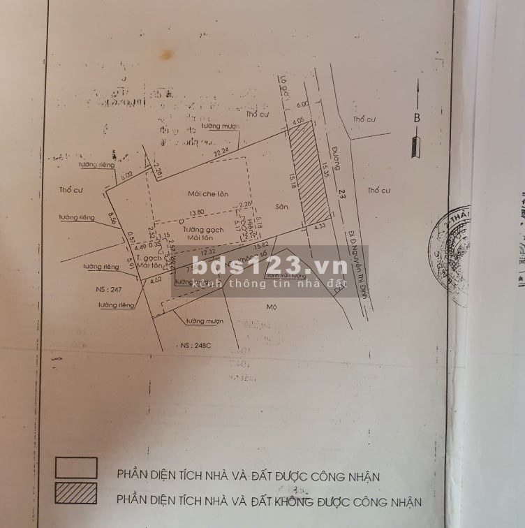 Bán nhà đất hơn 500m2 giấ 29 tỷ, pháp lý chính chủ, khu dân cư full thổ cư