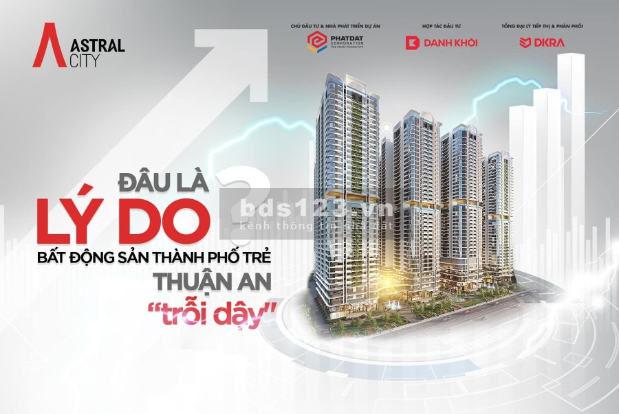 Căn hộ cao cấp - Trung tâm thương mại Astral City - Mặt tiền Quốc lộ 13 pháp lý minh bạch