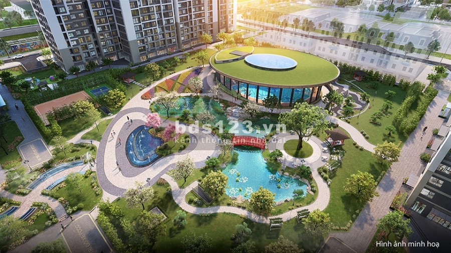 Căn hộ góc 2n+1 diện tích sử dụng 69.3m2 Vinhomes Smart City phường Tây Mỗ giá 2 tỷ 9