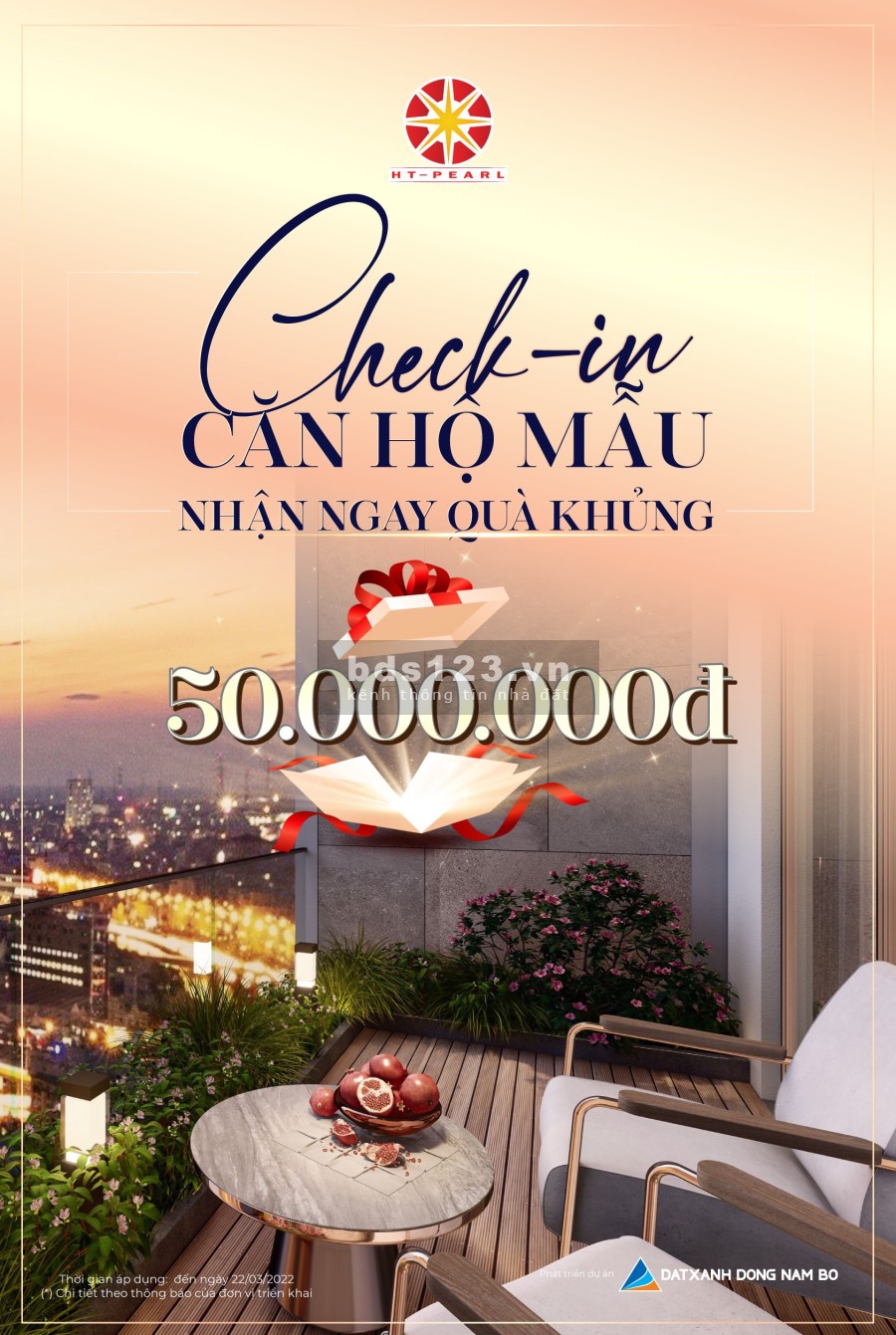 Căn hộ cao cấp HT-PEATL Khởi nguồn giá trị sống, sở hữu căn hộ cao cấp chuẩn Nhật