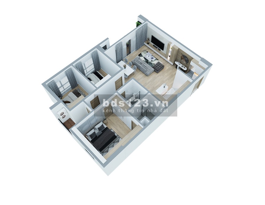 3 phòng ngủ cao cấp giá tốt nhất Phương Đông Green Home, giá chỉ 29tr/m2 LH:0982706222