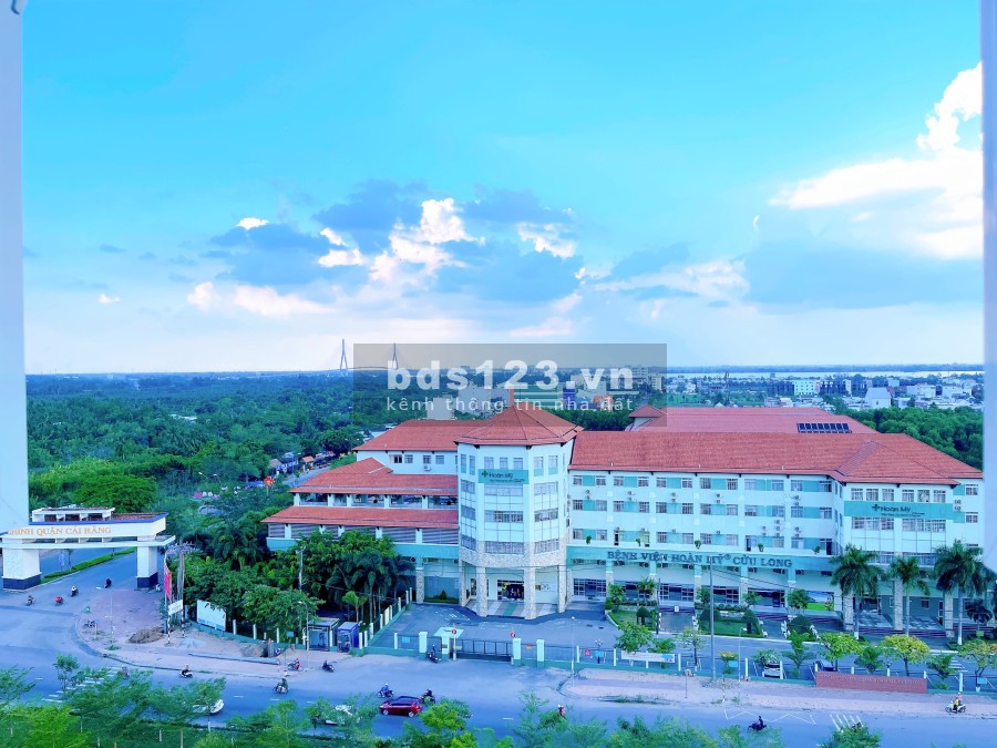 Cho thuê chung cư Tây Nguyên Plaza Võ Nguyên Giáp Cái Răng Cần Thơ giá rẻ view đẹp
