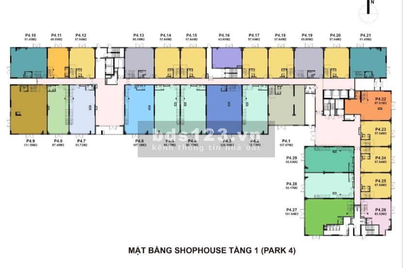 Shophouse Picity vừa ở vừa kinh doanh, giá tốt đầu tư sinh lời, sổ hồng lâu dài