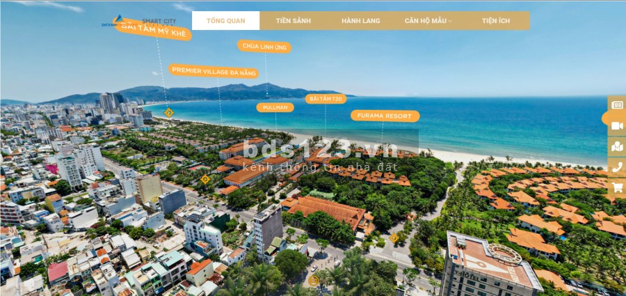 Cần bán căn hộ cao cấp 2PN view biển Mỹ Khê Đà Nẵng sổ hồng đầy đủ, pháp lý chính chủ