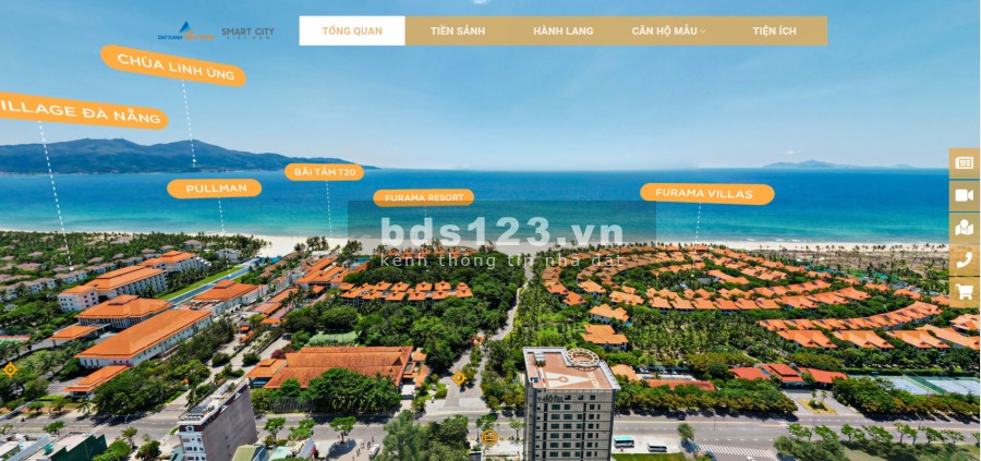 Cần bán căn hộ cao cấp 2PN view biển Mỹ Khê Đà Nẵng sổ hồng đầy đủ, pháp lý chính chủ