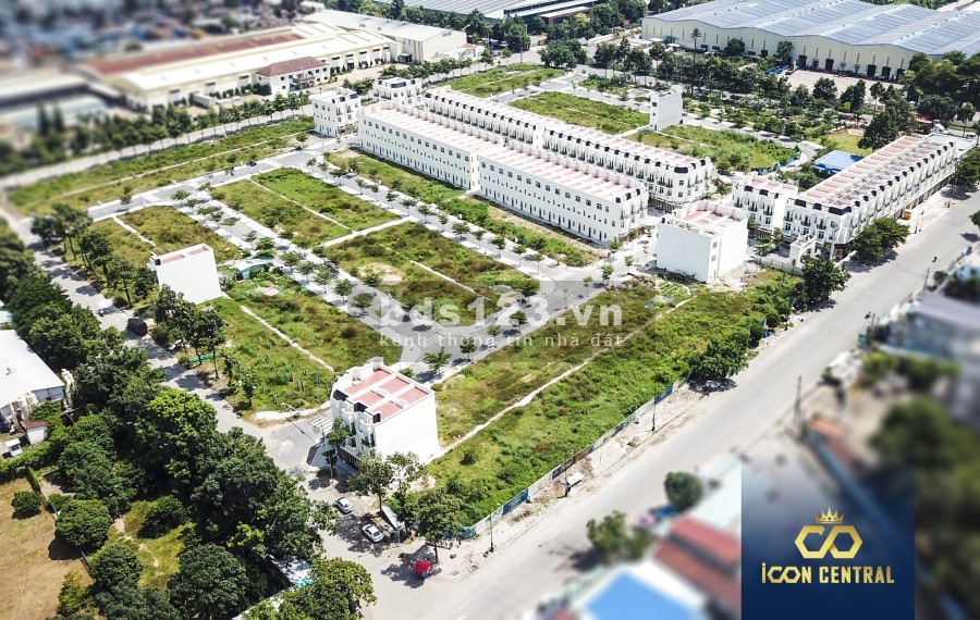 Phong cách sống Châu Âu giữa lòng Dĩ An, đự án Icon Central quy mô 5.3ha, 469 nhà kiểu mẫu