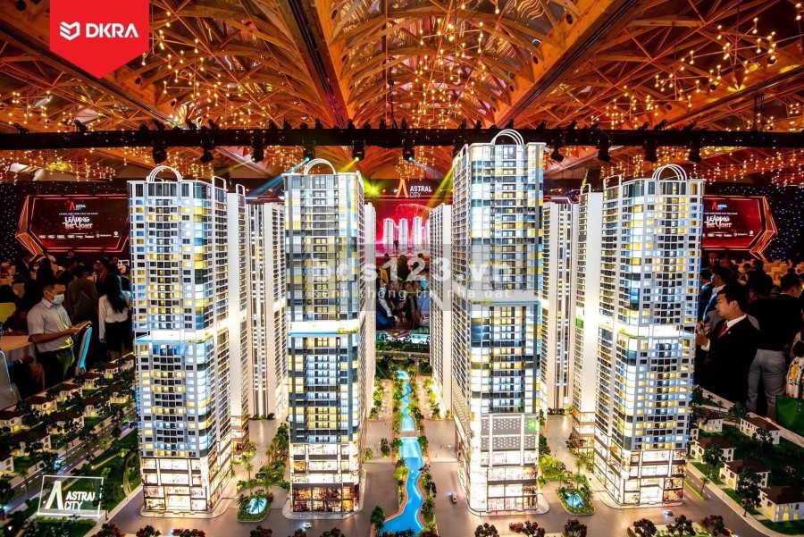 Khu Đô Thị Hạt Nhân. Dự án Astral City Bình Dương, sổ hồng sở hữu lâu dài, pháp lý đủ