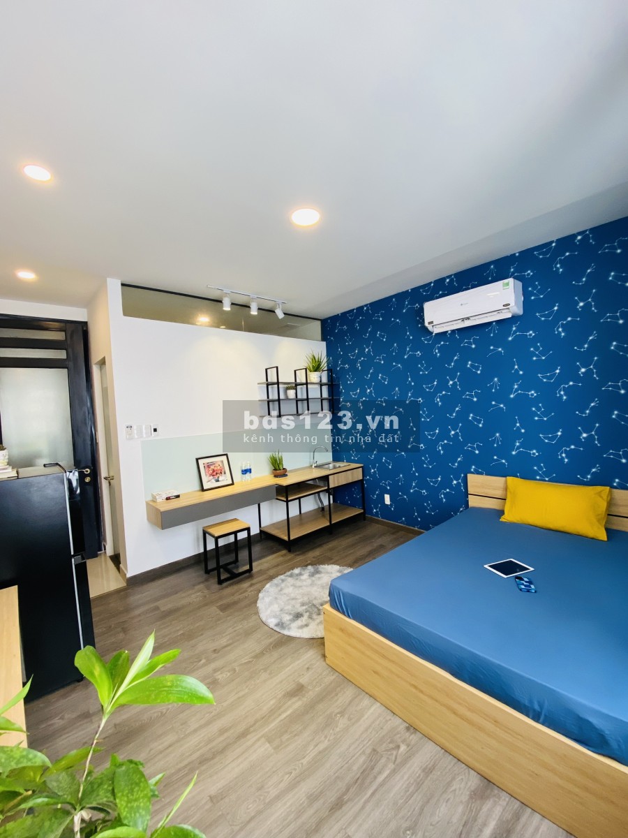Cho thuê căn hộ dịch vụ full nội thất đường Thích Quảng Đúc, bàn giao vào ở ngay