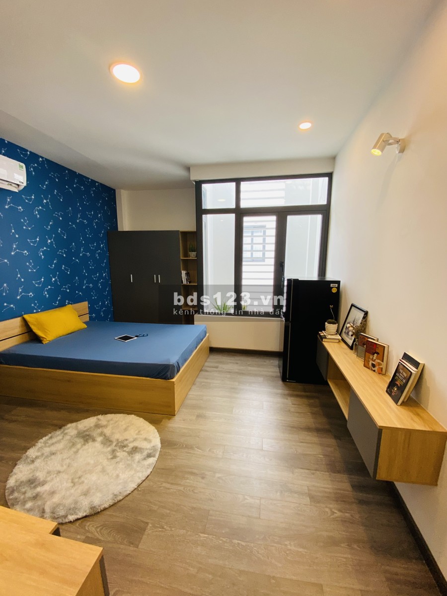 Cho thuê căn hộ dịch vụ full nội thất đường Thích Quảng Đúc, bàn giao vào ở ngay