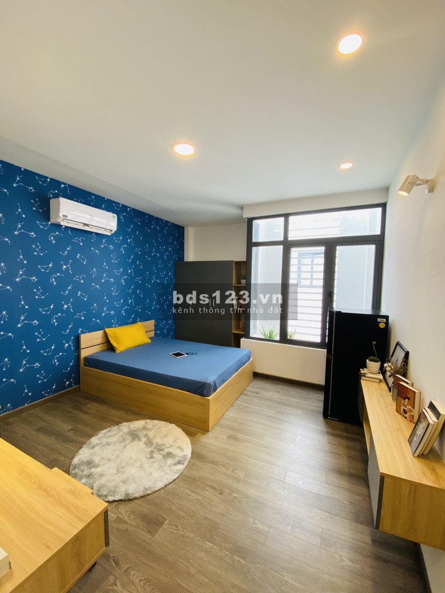 Cho thuê căn hộ dịch vụ full nội thất đường Thích Quảng Đúc, bàn giao vào ở ngay