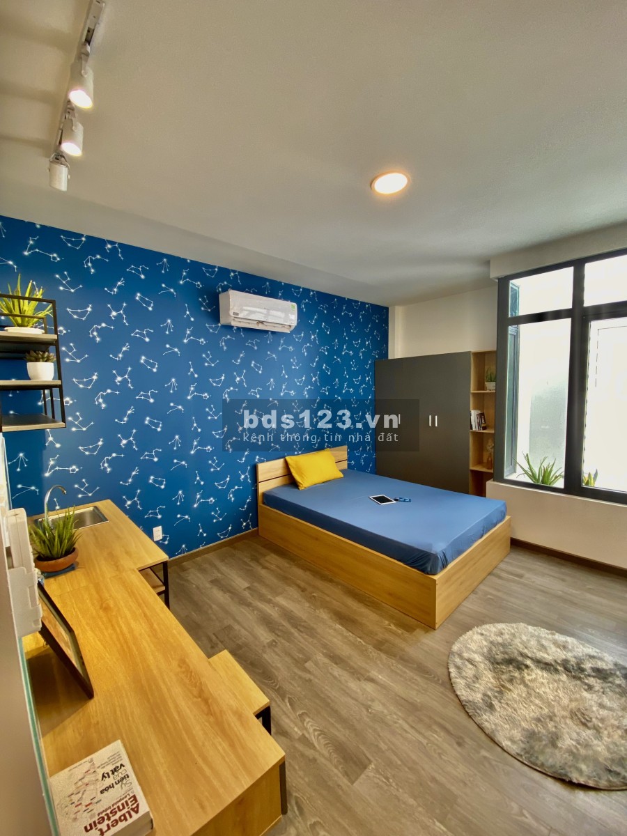 Cho thuê căn hộ dịch vụ full nội thất đường Thích Quảng Đúc, bàn giao vào ở ngay