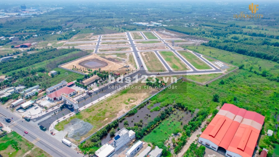Diamond City ngay mặt tiền đường DT 824 – Đất nền có sổ đỏ, giá chỉ từ 16 triệu/m2