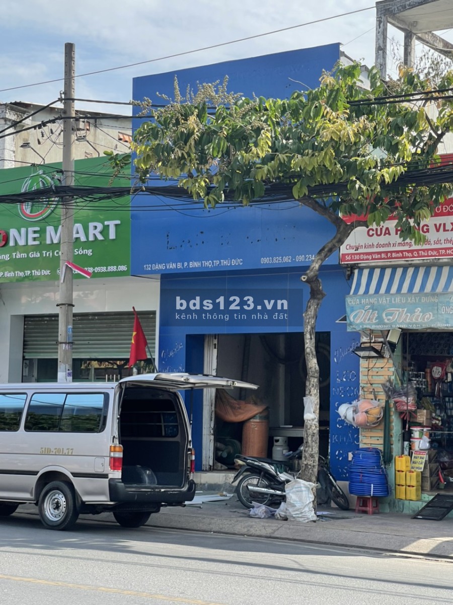 Nhà mặt tiền 132 Đặng Văn Bi phường Bình Thọ thành phố Thủ Đức giá bán chỉ 22.5 tỷ