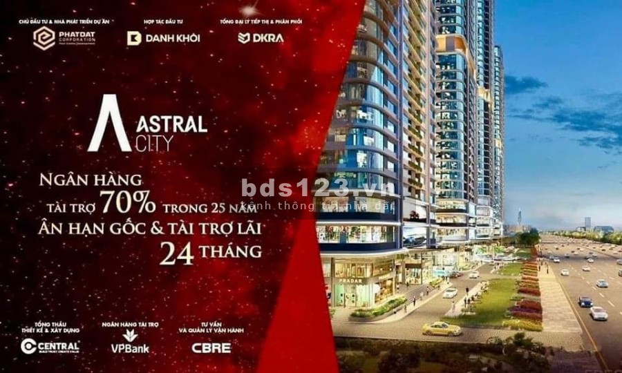 Astral City The Gemini chính sách hấp dẫn chiết khấu khủng 12% lợi nhuận