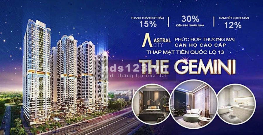 Bán căn hộ Astral City đẳng cấp quốc tế view triệu đô, chỉ thanh toán 30% đến khi nhận nhà
