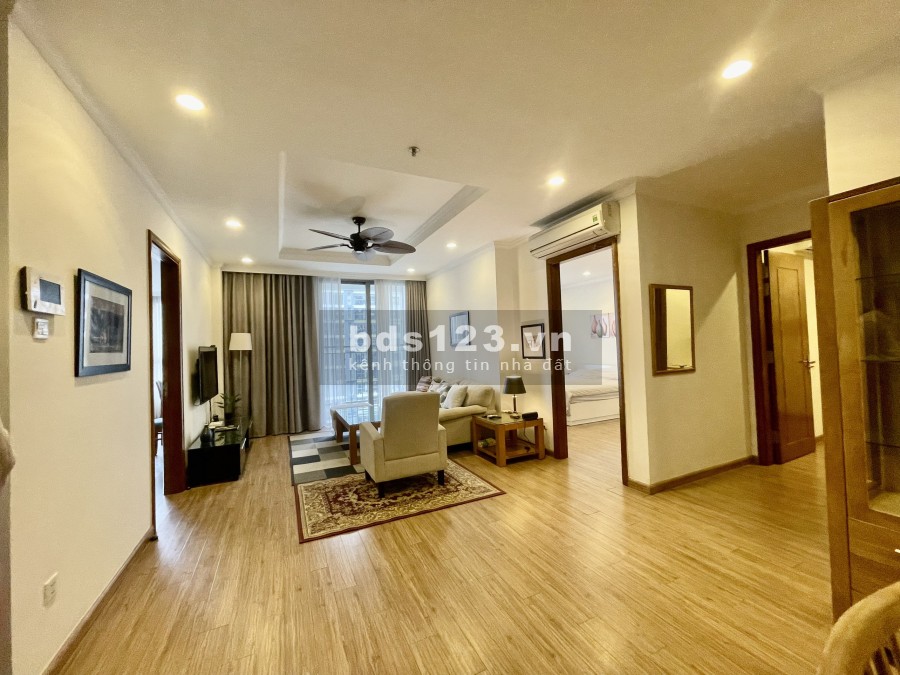 Tôi cần cho thuê căn hộ 2PN diện tích 97m2, đủ đồ tòa T7 Times City giá rẻ 14tr/th đã có phí DV