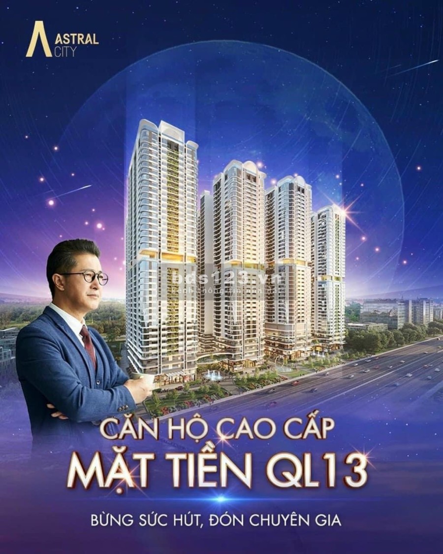 Bán căn hộ Astral City đẳng cấp quốc tế view triệu đô, chỉ thanh toán 30% đến khi nhận nhà