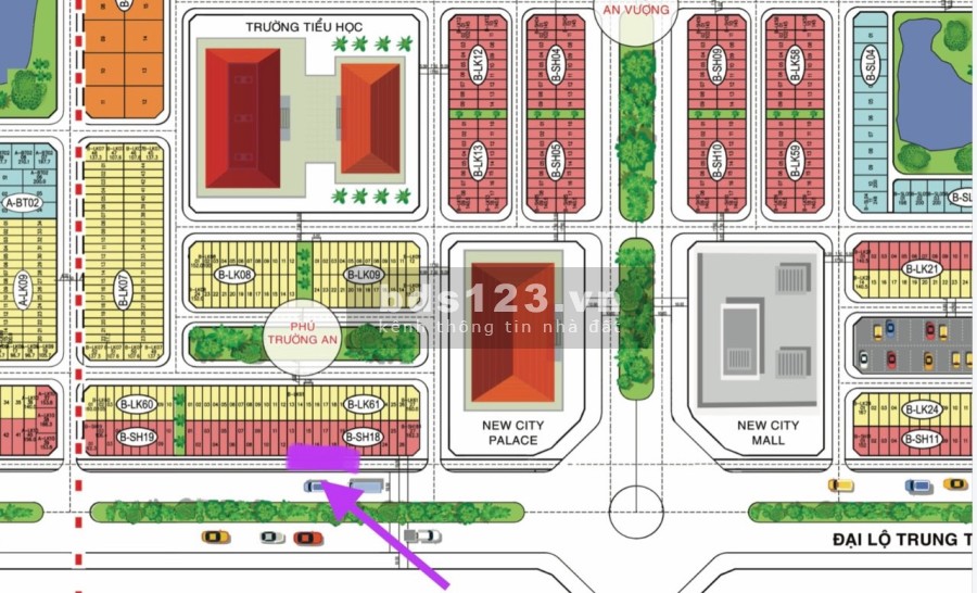 Bsh18.17 mặt đường 69m giá chỉ 29.X triệu/m2 liên hệ 0799863888 giá tốt đầu tư