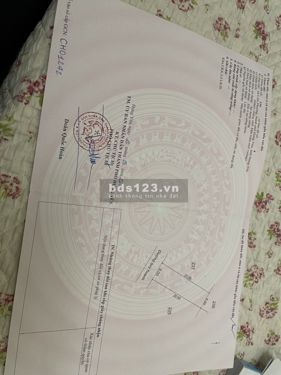Cặp liền kề rẻ nhất tại dự án NU9 thành phố Hưng Yên, liên hệ 0865927083, pháp lý chính chủ