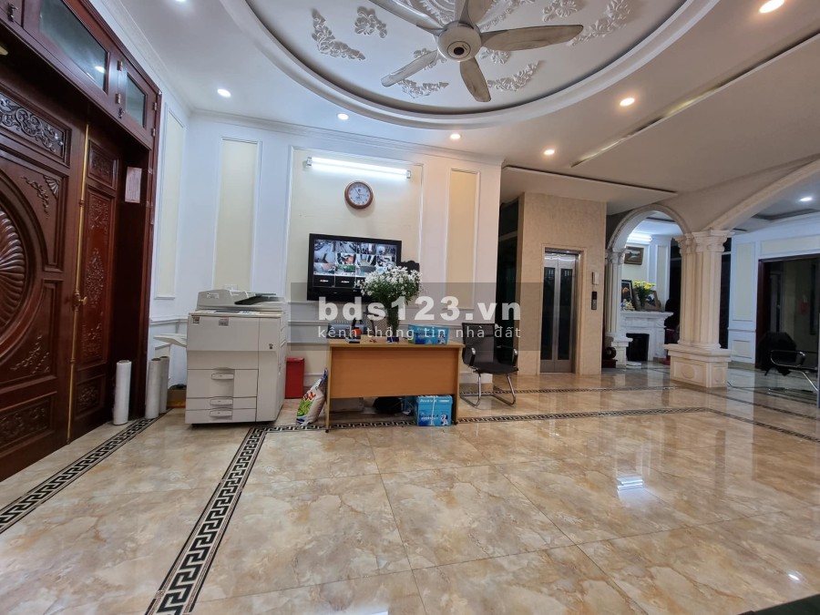 Bán nhà BT mới siêu đẹp lô góc, 6 tầng mặt tiền 25m Nguyễn Xiển 175m2 40 tỷ LH 0916504423