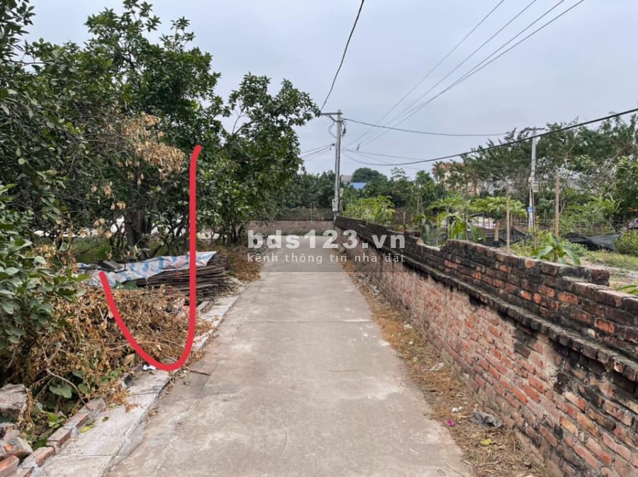 Gia đình cần tiền bán lô đất 54.5m2 Đông Kim, Đông Tảo. Mặt tiền 4.6m hậu 4.6m, đường ô tô chạy