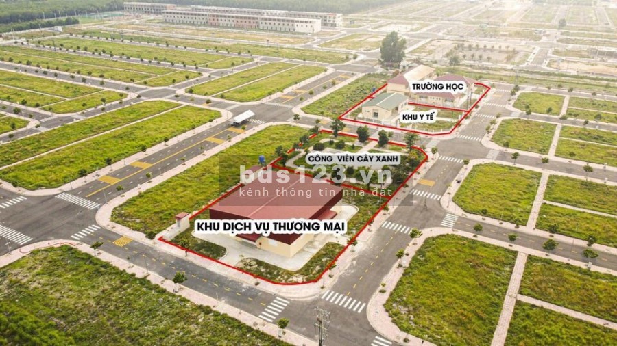Đất nền dự án khu đô thị Lai Uyên Bàu Bàng, sổ đỏ từng nền, sở hữu lâu dài