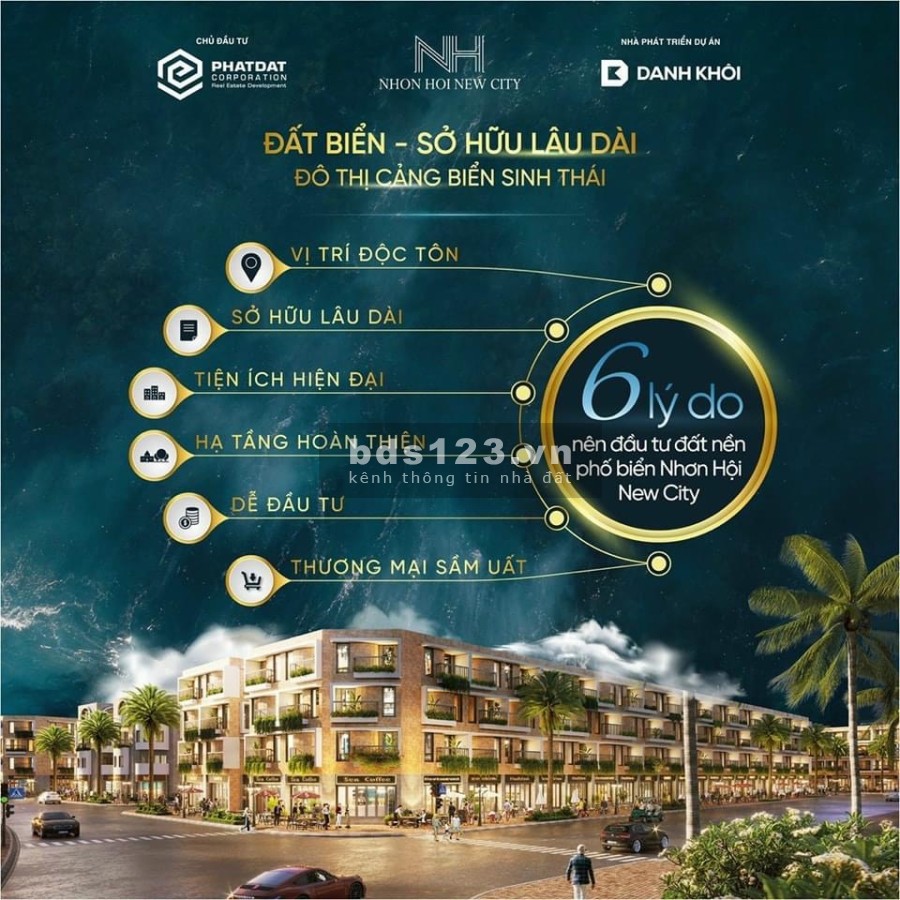 Đất nền dự án Nhơn Hội New City, hỗ trợ lãi suất, ân hạn gốc lên đến 24 tháng giá tốt