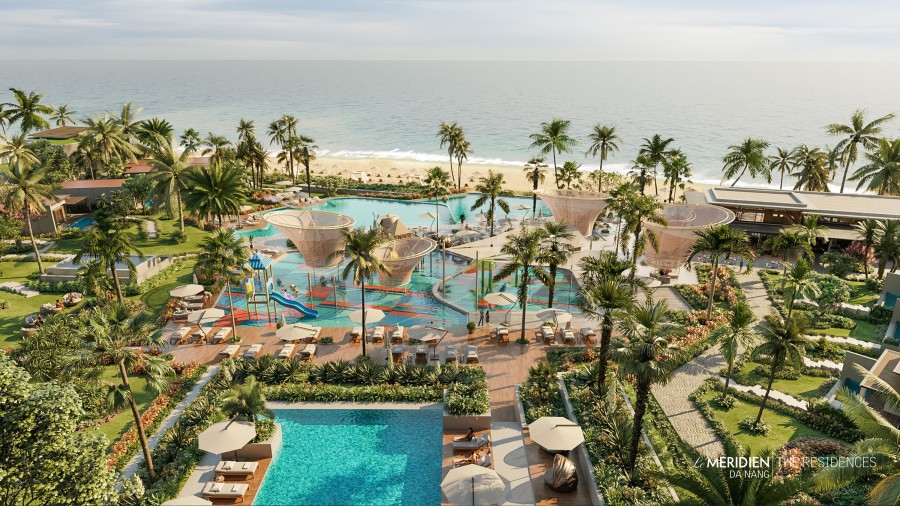 Biệt thự biển Le meridien Đà Nẵng giá chỉ 45 triệu/m2 tiện ích đầy đủ, giá tốt đầu tư