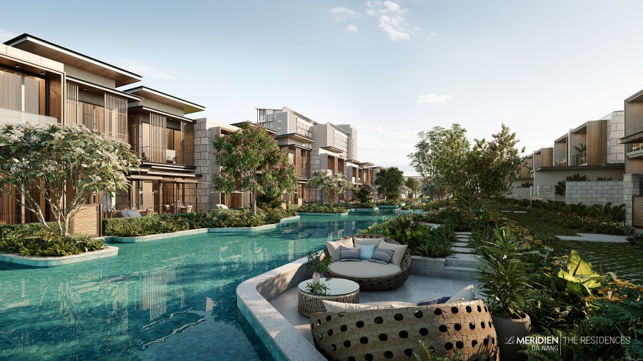 Biệt thự biển Le meridien Đà Nẵng giá chỉ 45 triệu/m2 tiện ích đầy đủ, giá tốt đầu tư