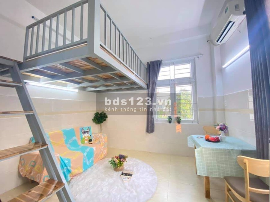 Căn hộ gác lửng 30m2 full NT gần đại học CÔNG NGHIỆP đường Thống Nhất Quận Gò Vấp