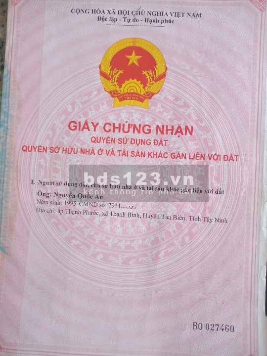 Đất thổ cư giá rẻ, trung tâm huyện Chơn Thành, Bình Phước. 335tr/ 240m2. Thổ cư, vay vốn