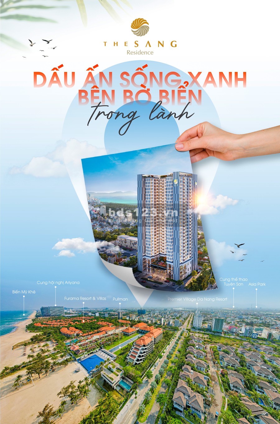Chỉ 1,2 tỷ (30%), sở hữu ngay căn hộ view biển trung tâm TP Đà Nẵng