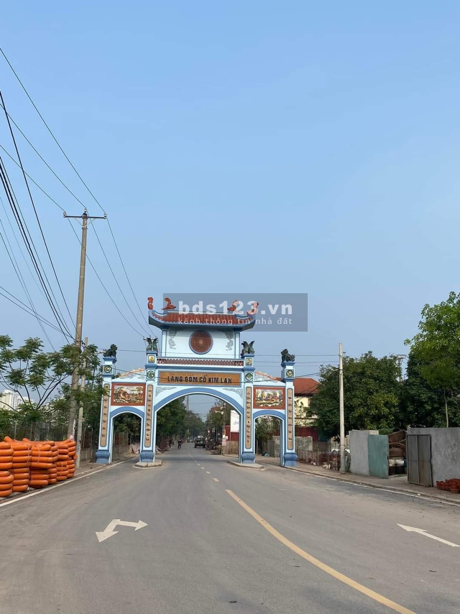 Gia Lâm lên Quận đầu tư chia lô làng gốm Kim Lan, ở sướng tiện ích Vinhomes, Ecopark