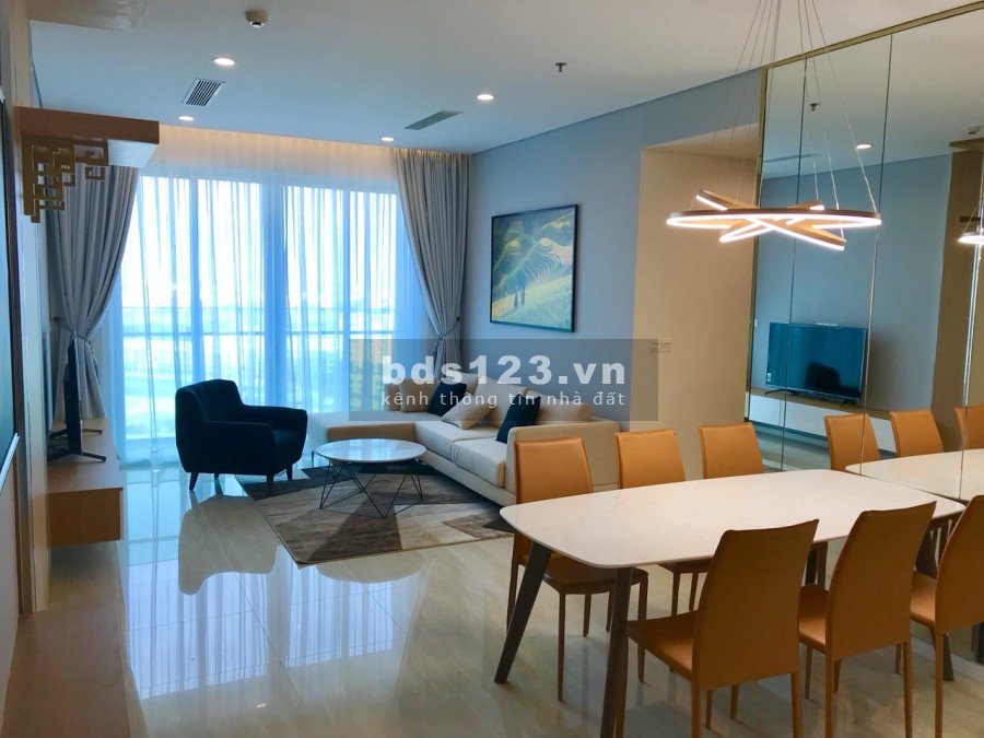 Cho thuê căn hộ Sadora 3PN bàn giao có sẵn đầy đủ nội thất, thoáng mát vào sử dụng ngay