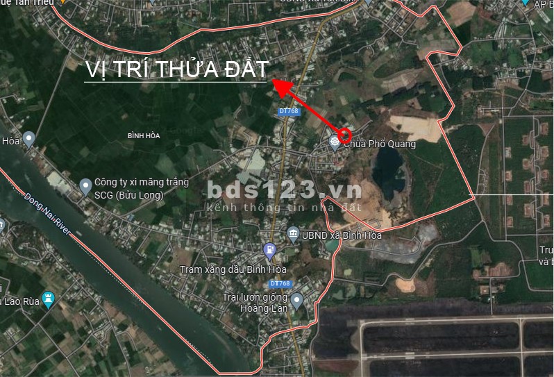 Chính chủ bán lô đất đường ĐT-768, xã Bình Hòa, đã có sổ, liên hệ 0798225700